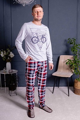 Пижама Регата (Велосипед) длинный рукав 2-984а