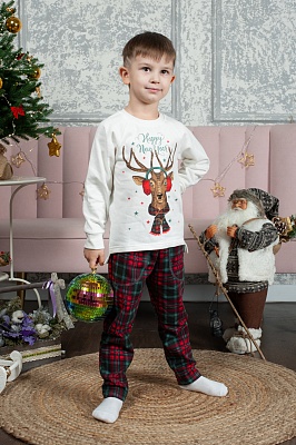 Пижама Рождество (детский) 3-962к